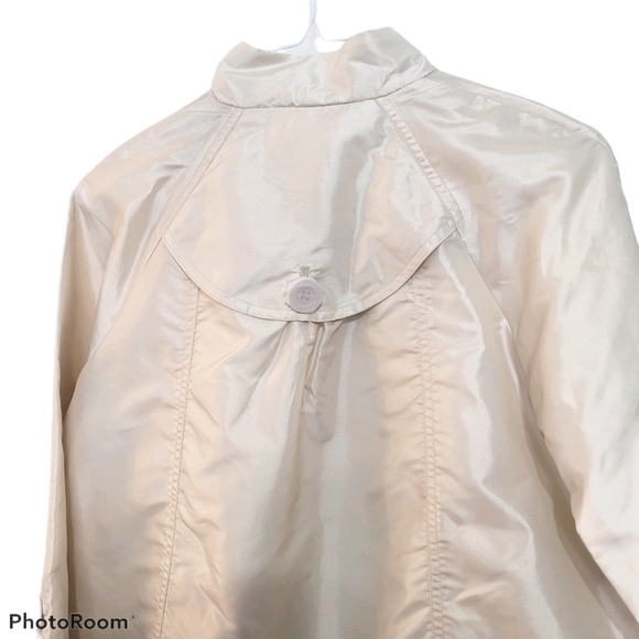 Judy Crowell Zip Front Beige Jacket - Picture 5 of 7